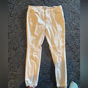 Judy blue white jeans size 13/31